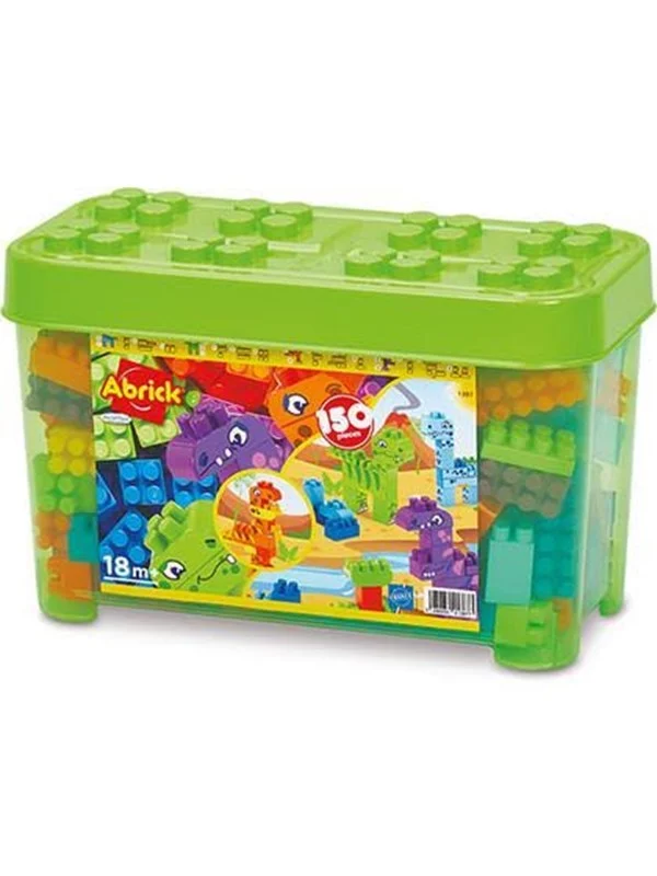 Ecoiffier 150 pieces Dinosaurs Barrel