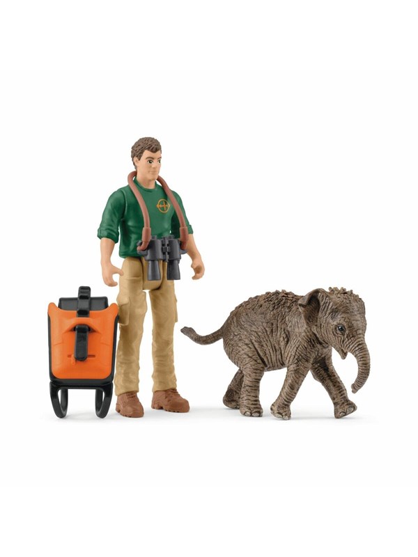 Schleich Pocket Set - Researcher on an Excursion