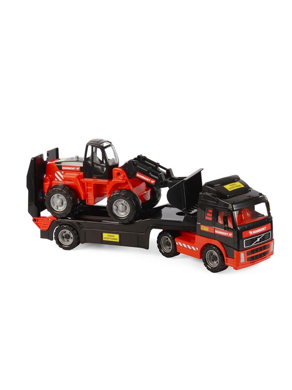 Mammoet Toys - Cavallino Mammoth Truck with Trailer and Excavator