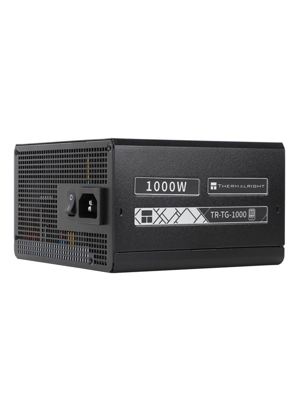 Thermalright TG (Modular) Svart - Strømforsyning (PSU) - 1000 Watt - 120 mm - ATX 3.0 - 80 Plus Gold sertifisert