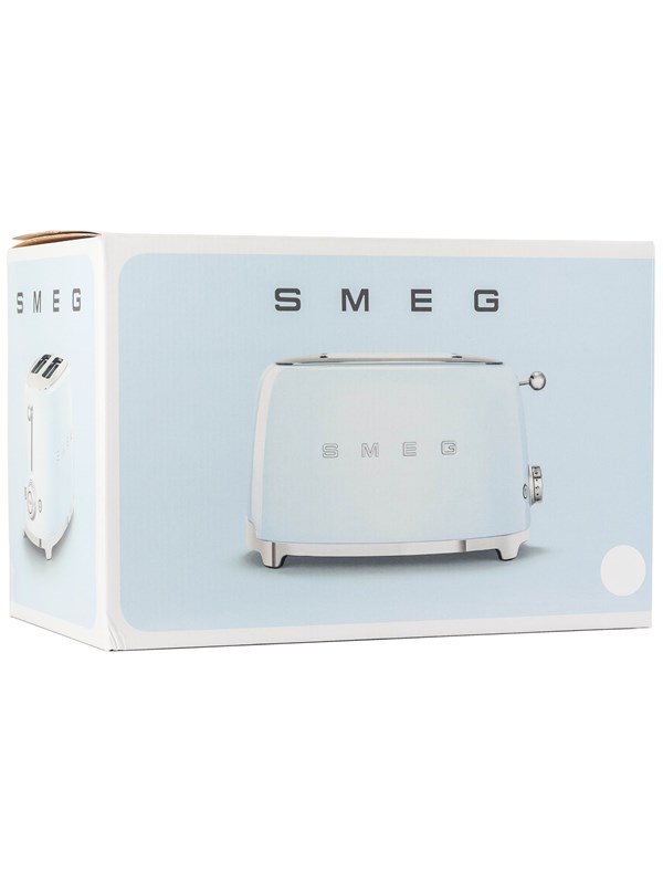 SMEG Brødrister 50's Style TSF01WHEU - toaster - white