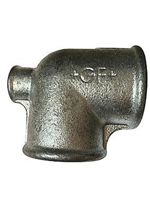 +GF+ Tee galvanized 1 1/2 x 1 1/2 x 1