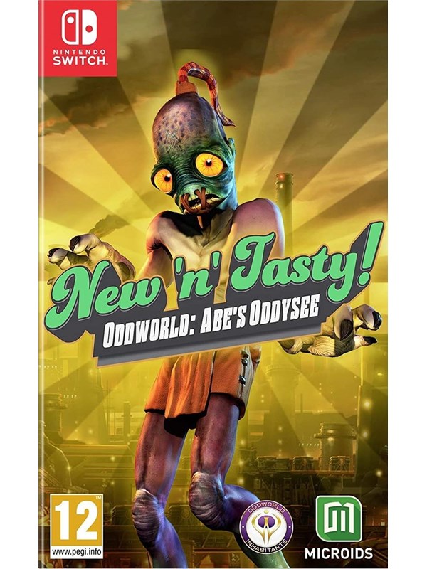 Oddworld: Abe's Oddysee - New 'n' Tasty (Code in a Box) - Nintendo Switch - Platformer