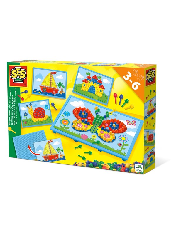 SES Creative Mosaic Board with Cards