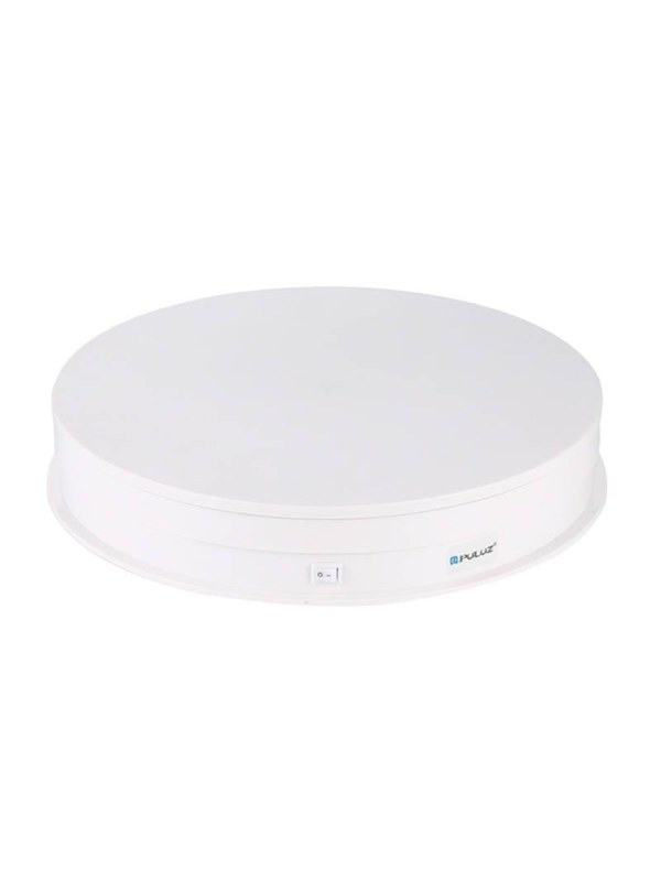 Puluz Electric Rotating Turntable Display 30 cm USB (white)