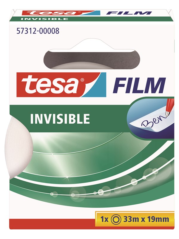 tesa film invisible tape 33m x 19mm Matte Transparent