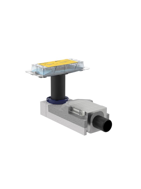 Geberit cleanline installation set for shower channels