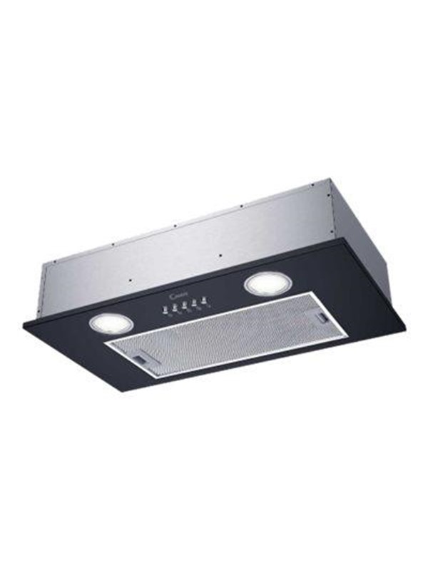 Candy CBG625/1N - canopy - black and metallic finish