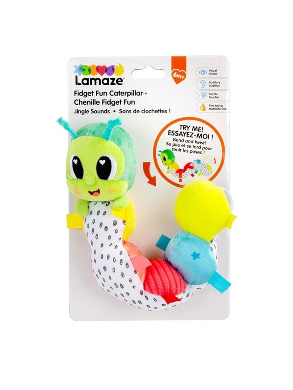 Lamaze Fidget Fun Caterpillar Plush Toy