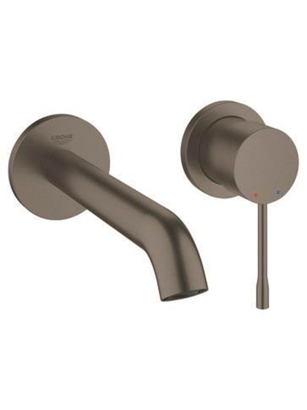 Grohe essence ohm trimset basin 2-h 5.7l m brushed graphite