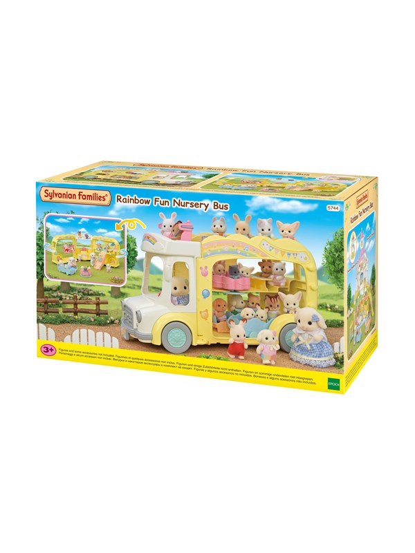 Sylvanian Families Rainbow Fun Barnehagebuss