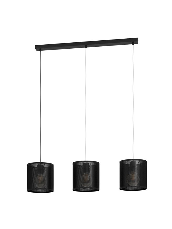 EGLO MANBY LANGBORD 3L E27 SVART