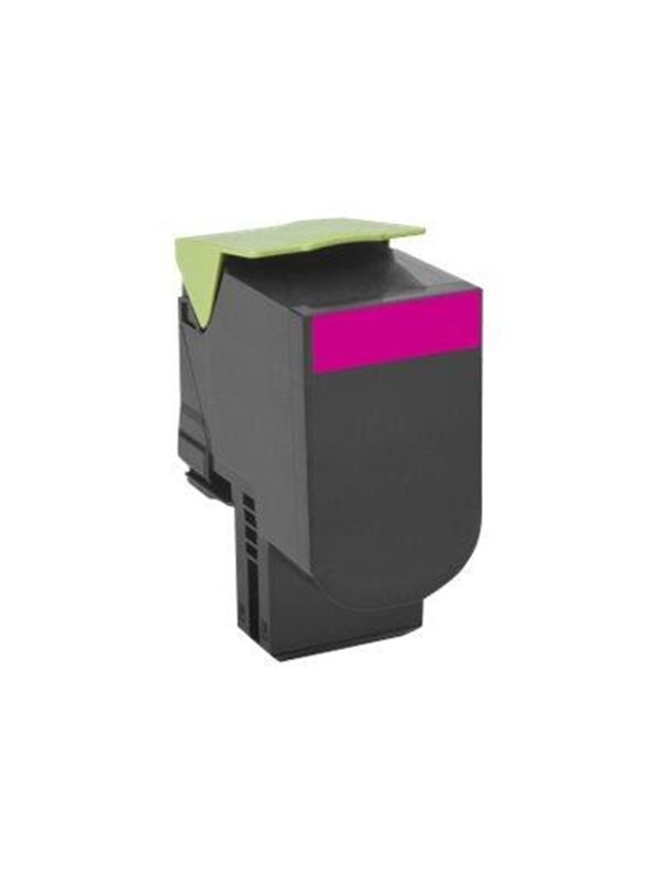 Lexmark 70C2XME / 702XME - High Yield Magenta Toner - Laser toner Rød