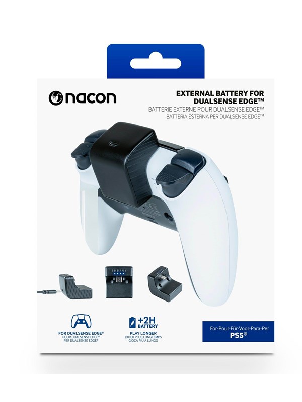 NACON Battery Pack Black - Wired - Sony PlayStation 5