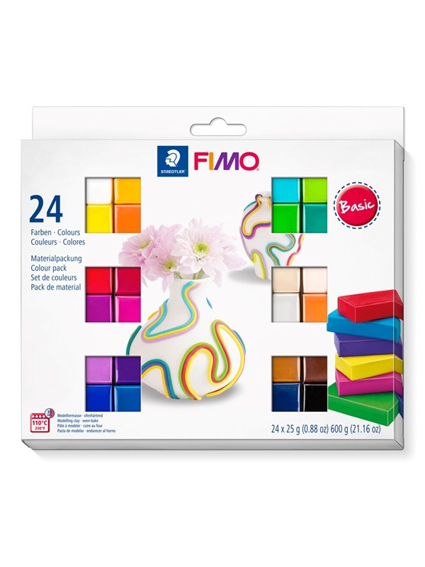 Staedtler Set Mod. clay FIMO soft MP BaC