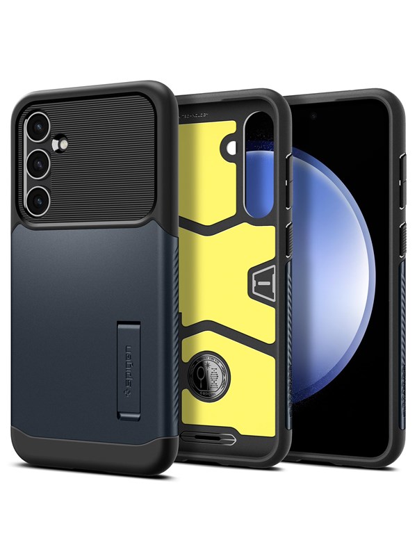 Spigen Slim Armor - metal slate - Samsung Galaxy S23 FE