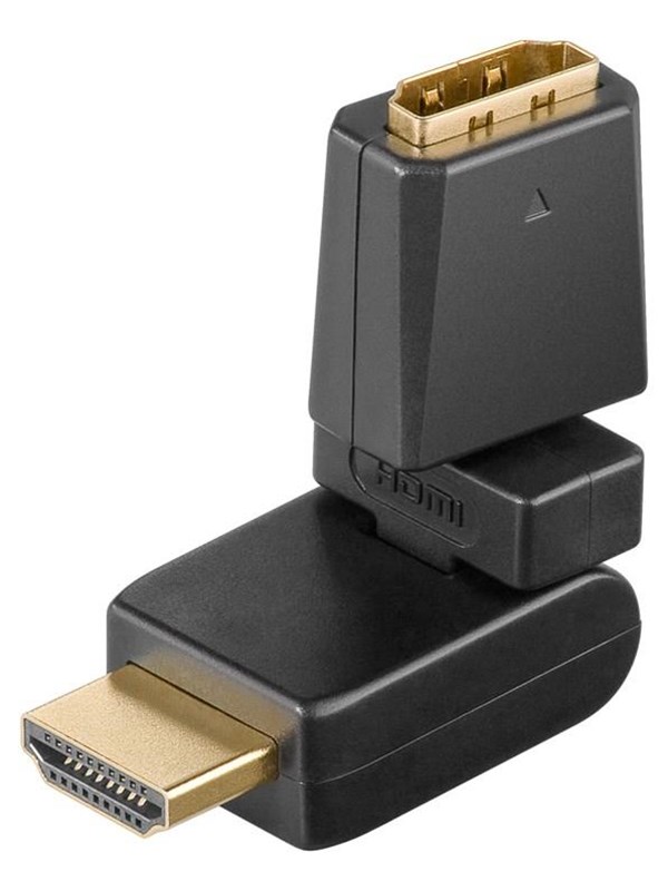 Pro HDMI™ adapter 360° gold-plated
