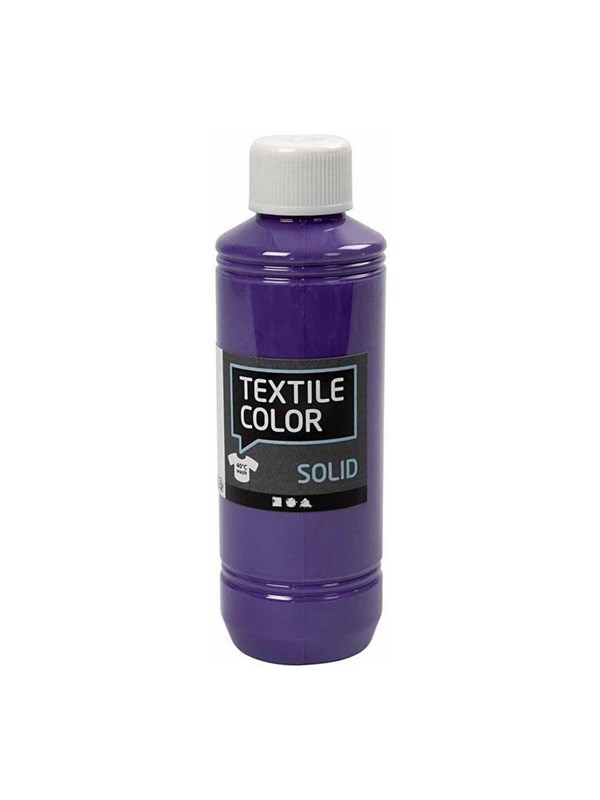 Creativ Company Textile Color Opaque Textile Paint - Purple 250ml