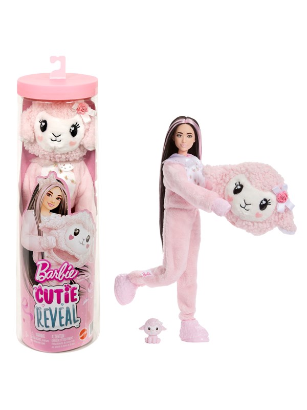 Barbie Cutie Reveal Sweet Bows Pink Lamb