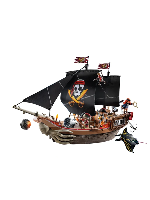 Playmobil Pirates - Stort pirateskip