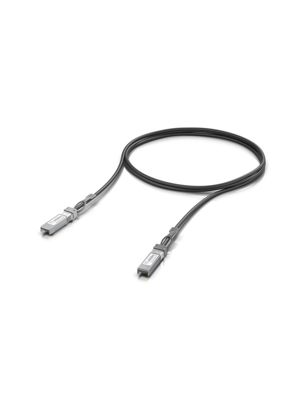 Ubiquiti UniFi 10G Direct Attach Cable 1m - Svart - 1m