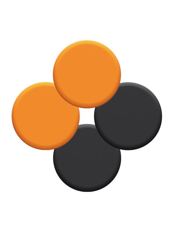 Mondo by Defunc Mondo Ear Cushions Freestyle Black/Orange