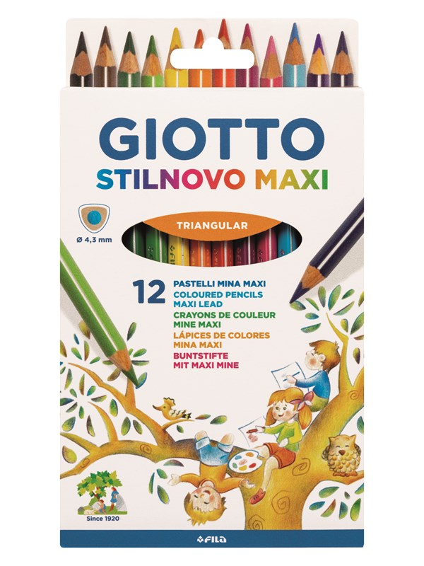 Giotto Stilnovo Maxi 12 pcs BL