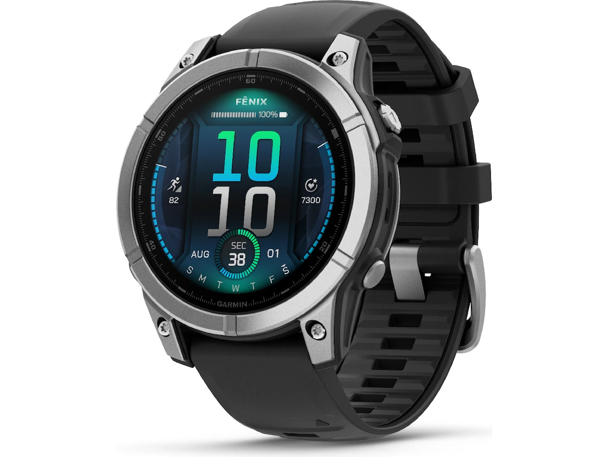 Garmin fenix E 47mm GPS (rustfritt stål/grafitt)