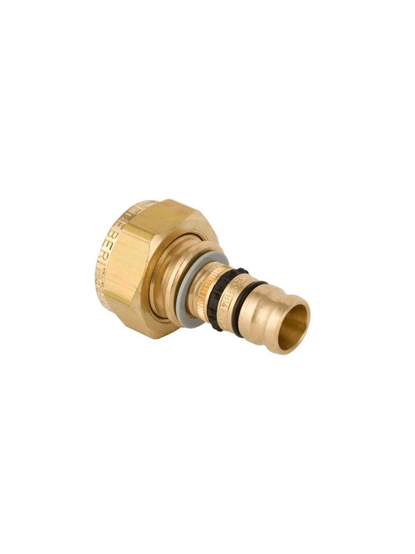 Geberit mepla adapter with union nut: d=26mm g=3/4