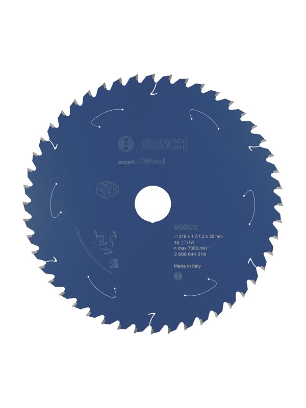 Bosch Expert for Wood-sirkelsagblad for batteridrevne sager 216x1,7/1,2x30 T48