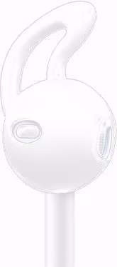 Gummihylse til Apple Airpods, Hvit