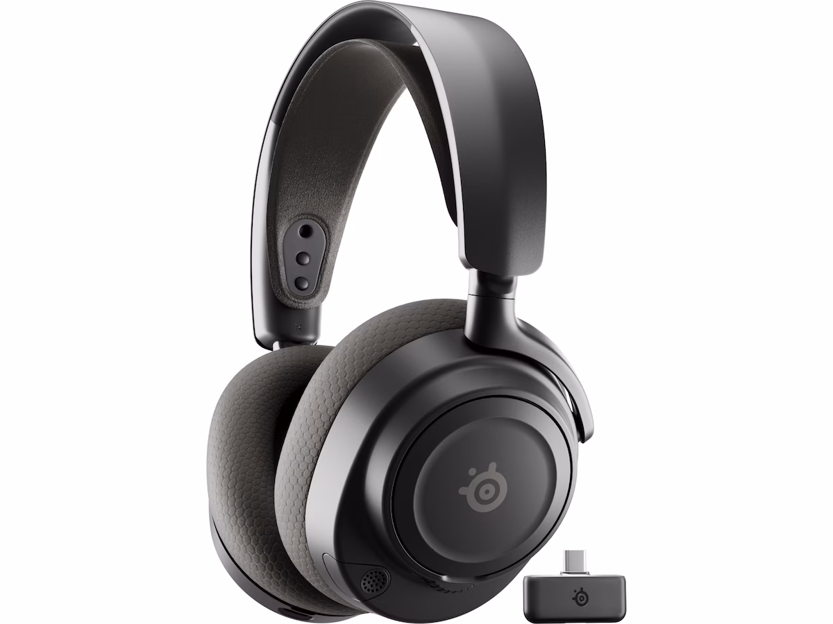 SteelSeries Arctis Nova 7 Gen 2 - Trådløst gaming-headset - Svart