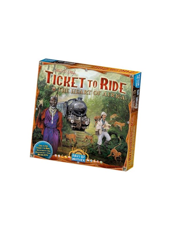 Days of Wonder Ticket To Ride - The Heart of Africa (Nordic/DE/UK)