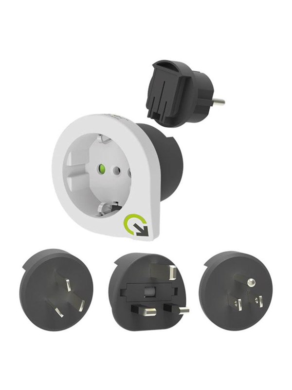 Q2Power Qplux Europe 3in1 Rejseadapter
