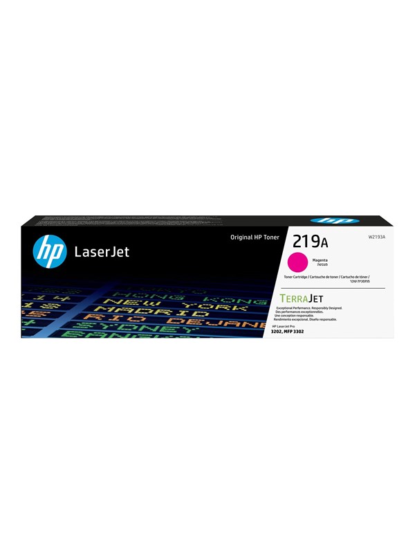 HP 219A / W2193A Magenta Toner