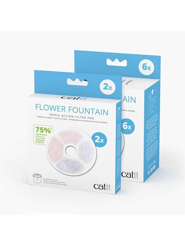Catit Senses 2.0 Triple Action Filter for Flower Fountain (2-Pack)