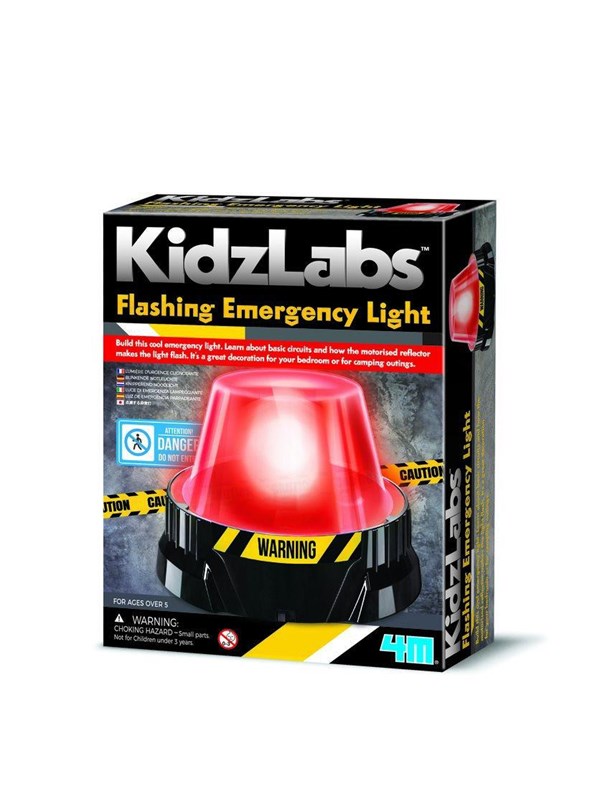 4M KIDZLABS / FLASHING EMERGENCY LIGHT