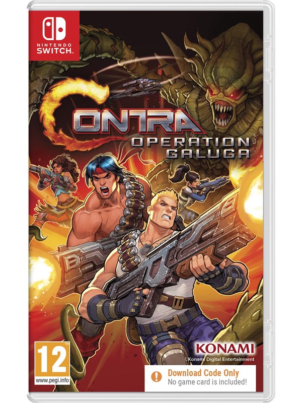 Contra: Operation Galuga (Code in a Box) - Nintendo Switch - Action