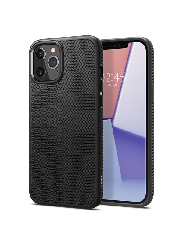 Spigen Liquid Air - black - iPhone 12 Pro Max