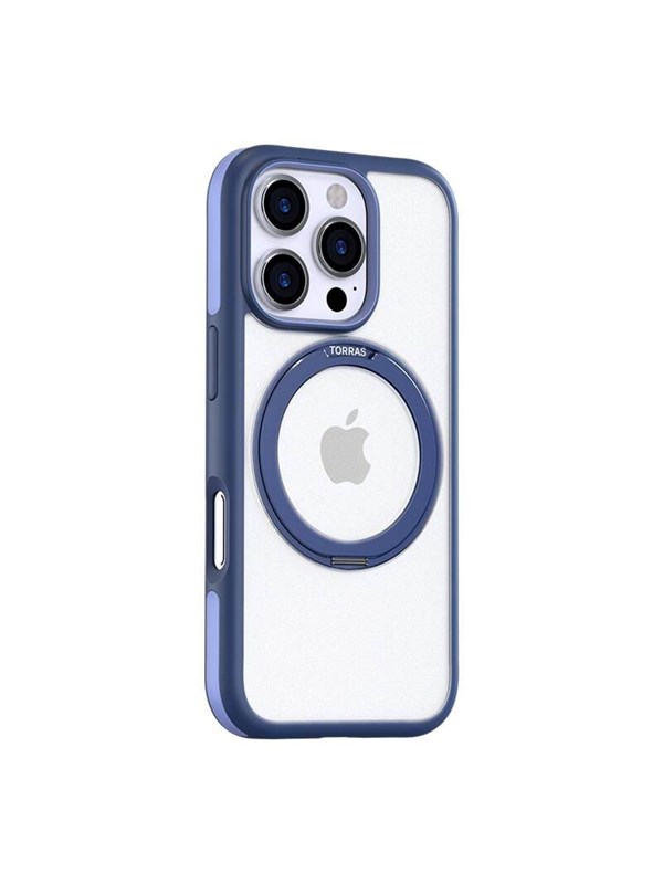 Torras Ostand R Fusion Series Case for iPhone 16 Pro (blue)