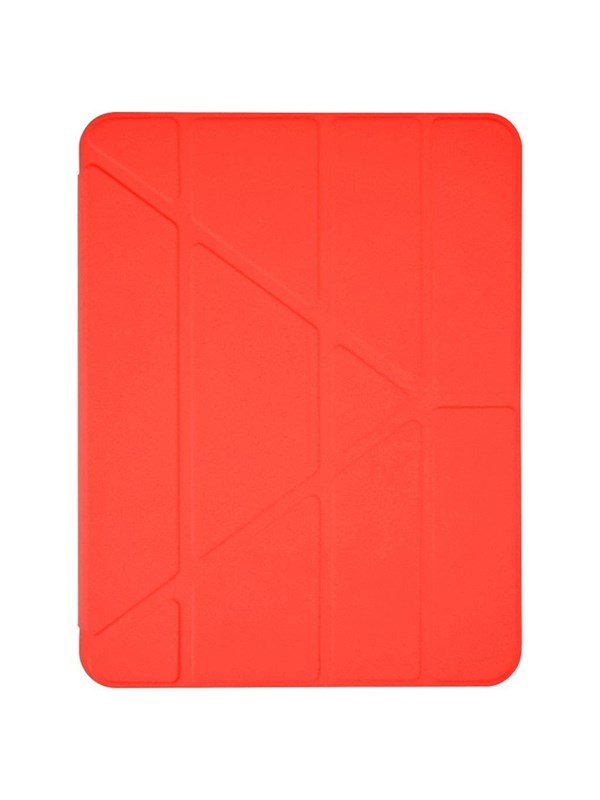 Pomologic - BookFold Clear w/Pencil for iPad Air 11 M2/M3/M4 Clear/Red