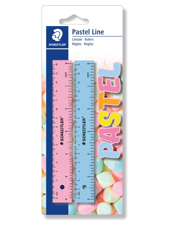Staedtler Rulers Pastel Line BK2 10 set