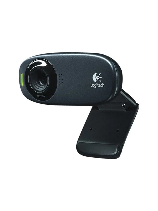 Logitech C310 HD Webcam Refresh - Black