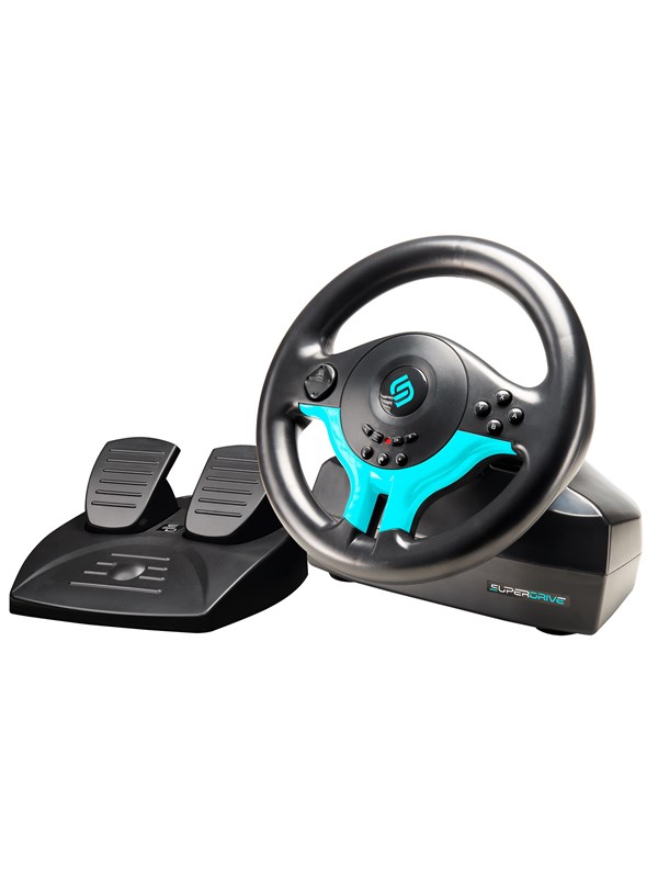 Subsonic SV250-S Special Edition - BLUE - Wheel, gamepad and pedals set - Nintendo Switch 2