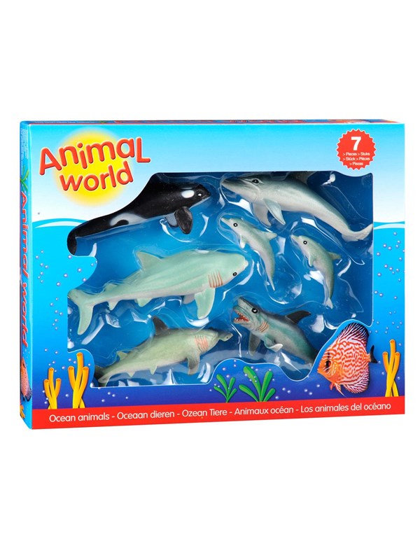 Johntoy Ocean Animals Giftbox 7pcs.
