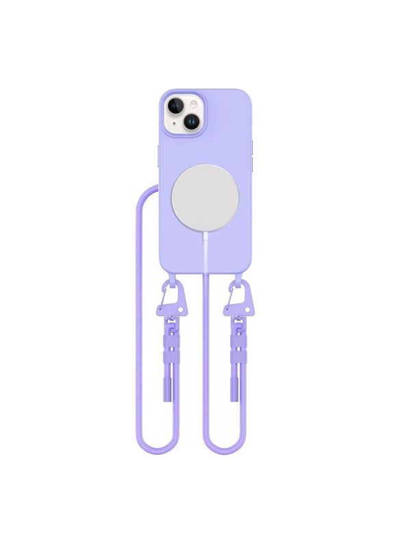 Tech-Protect MagNecklace MagSafe Case for iPhone 15 - Lavender