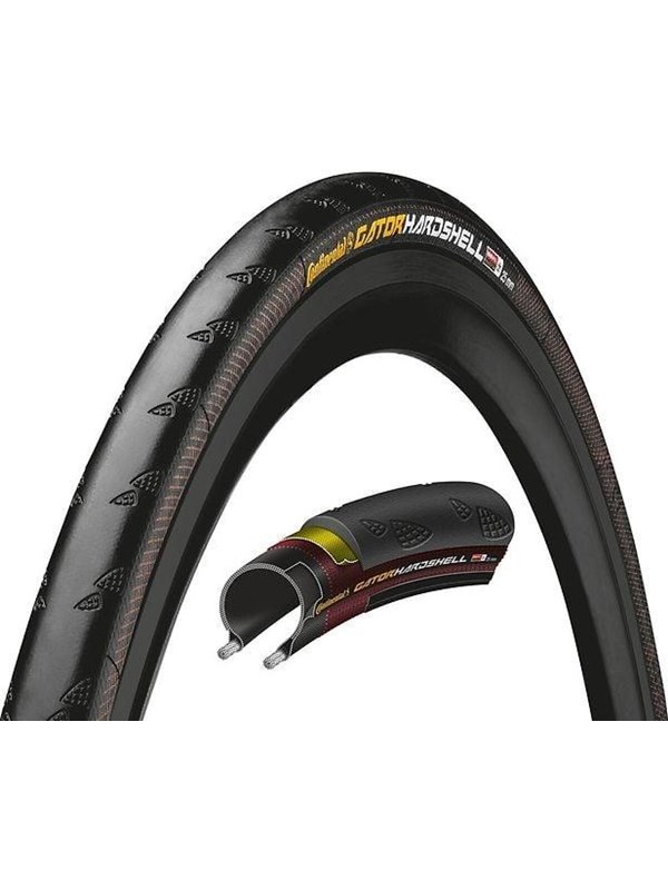 Continental Gator Hardshell 700x28C / 28-622 Road Bike tire / 6.5 - 8 bar