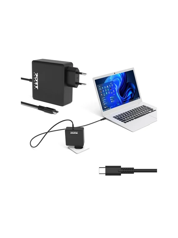PORT Designs PORT Connect - Retail - power adapter - 65 Watt Strømforsyning (PSU) - ATX - 80 Plus