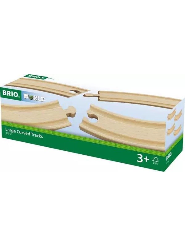 Brio World - Large Curved Track for Railway