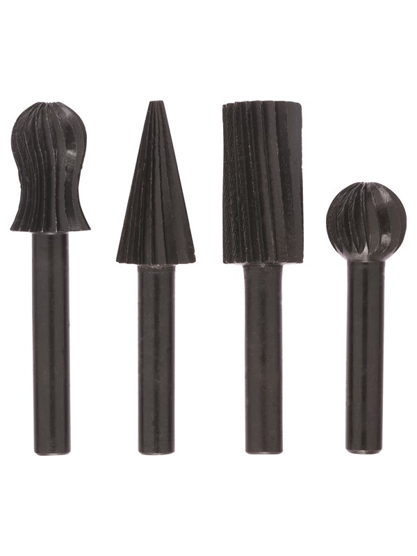 Bosch 4-delers frihåndsfres-sett 6 mm, 13; 13; 13; 13 mm